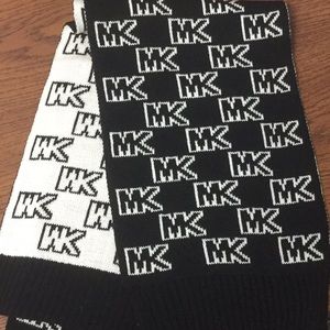 Black and White Michael Kors Scarf